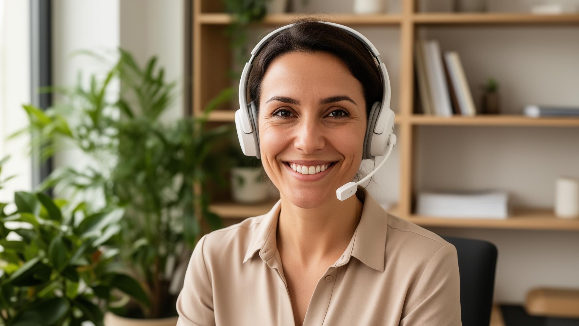 Coordinateur au téléphone, bureau calme